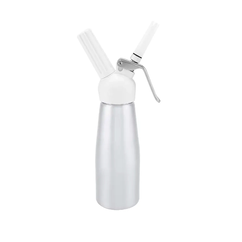 DISPENSADOR DE CREMA BATIDA PARA COCINA 500 ML CON BOQUILLAS - 1