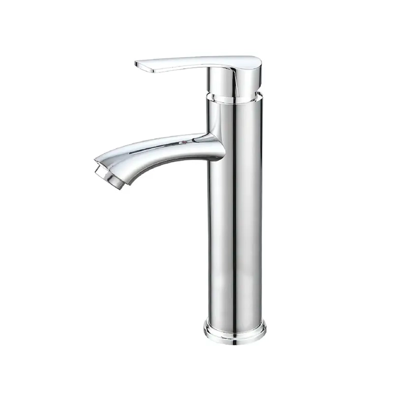 LLAVE MONOMANDO ALTO LAVATORIO BANO INOXIDABLE LAVAMANO - 1