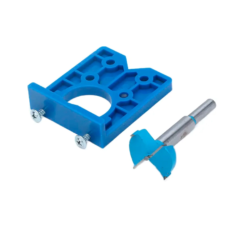 PLANTILLA DE PERFORACION PARA BISAGRAS OCULTAS 35MM BROCA - 1
