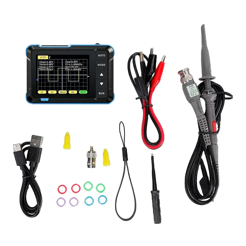 OSCILOSCOPIO DSO152 DIGITAL PORTATIL DE MANO 1000MAH - 4