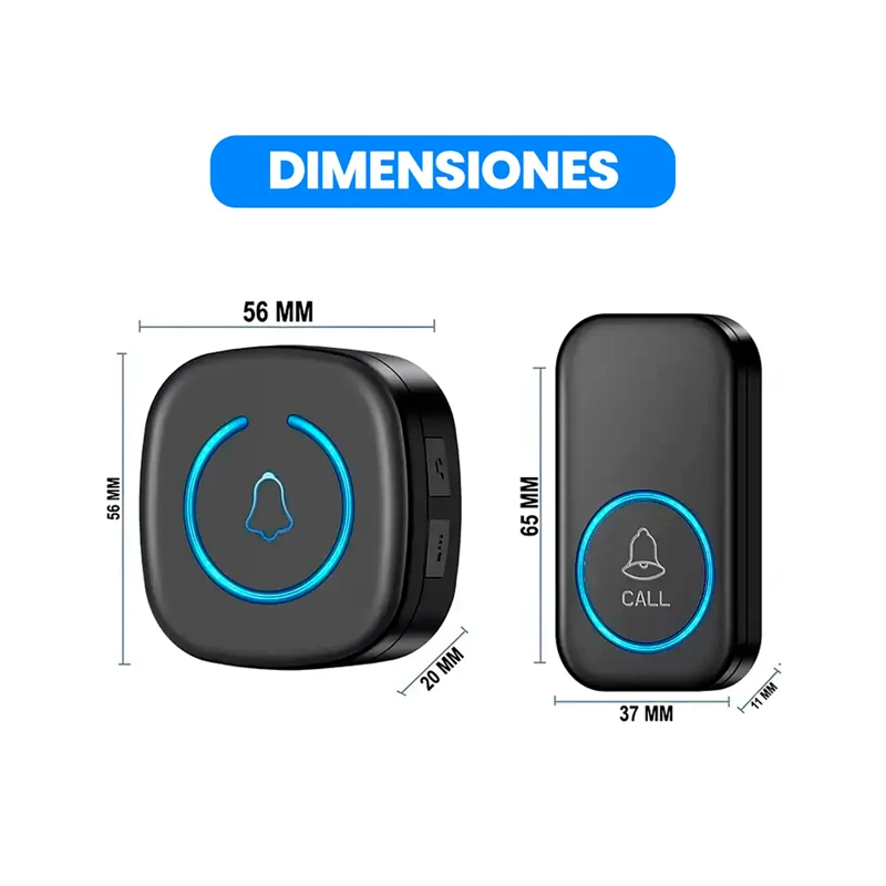 ALARMA Y BOTON DE LLAMADA INALAMBRICO EMERGENCIA CUIDADOR - 6
