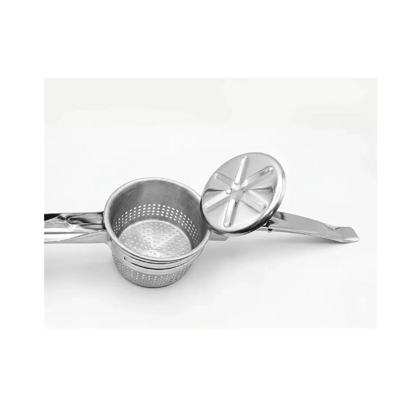 PRENSA PAPA ACERO INOXIDABLE MOLEDOR PUR Y VERDURAS MANUAL - 3