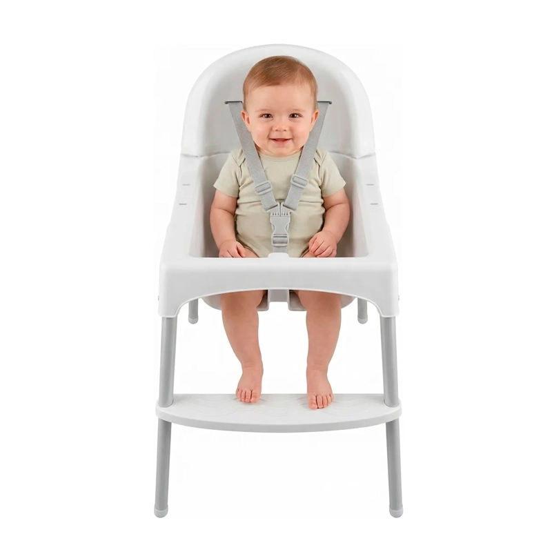 SILLA DE COMER BEBE PORTATIL BASICO CON ARNE S DE 3 PUNTOS - 2