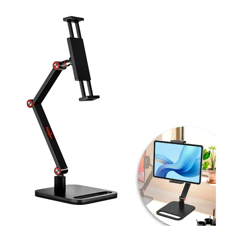 SOPORTE AJUSTABLE PLEGABLE PARA TABLET Y MONITOR DE 17.3PULG - 1