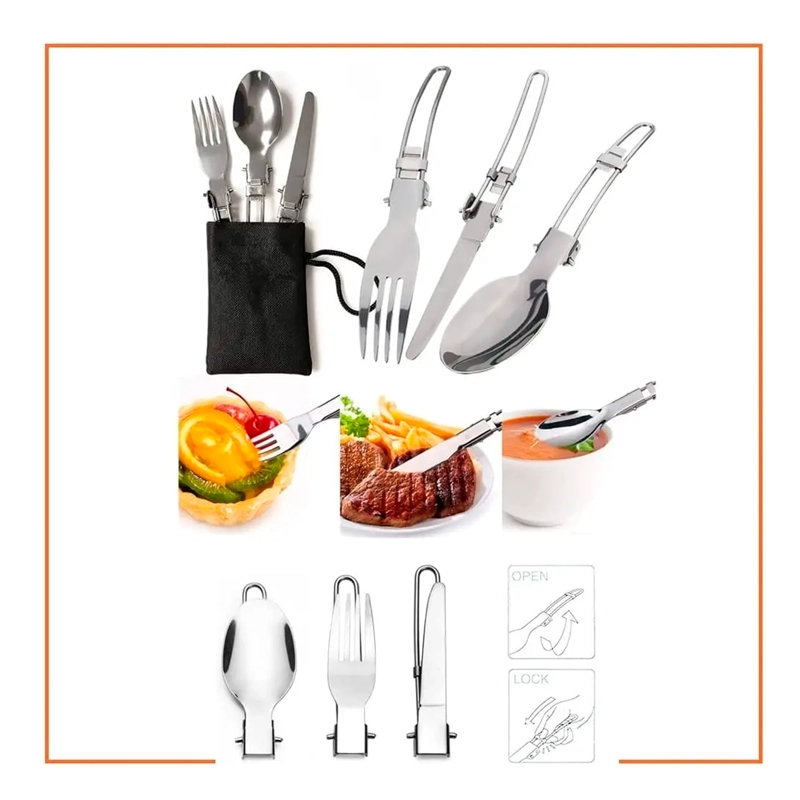 SET OLLAS KIT CAMPING 5 PIEZAS ULTRALIGERO - 2