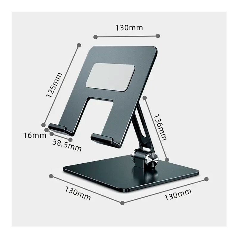 SOPORTE ESCRITORIO METAL PLEGABLE MUY FIRME TABLET Y IPAD - 2