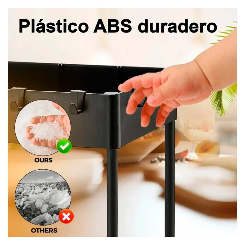 ORGANIZADOR DE COCINA ESTANTE DE ALMACENAMIENTO DE 2 NIVELES - 2