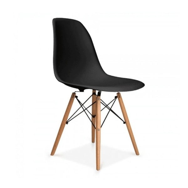SILLA EAMES CLÁSICA | NEGRO - 1
