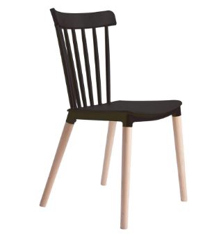 SILLA WINDSOR | NEGRO - 3
