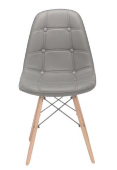 SILLA EAMES CAPITONNÉ | GRIS - 1