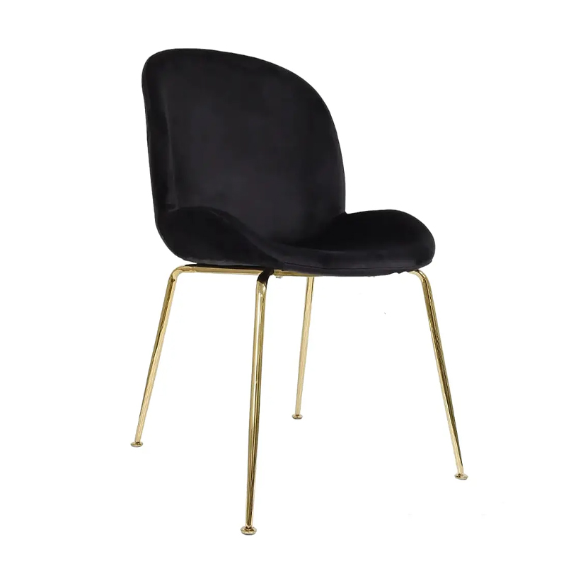 COMEDOR MESA MEDLOCK DE VIDRIO 140X90CM + 4 SILLAS BEETLE COLOR NEGRO - 3