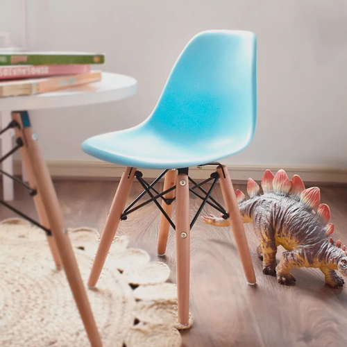 SILLA EAMES NIÑO CELESTE - 1