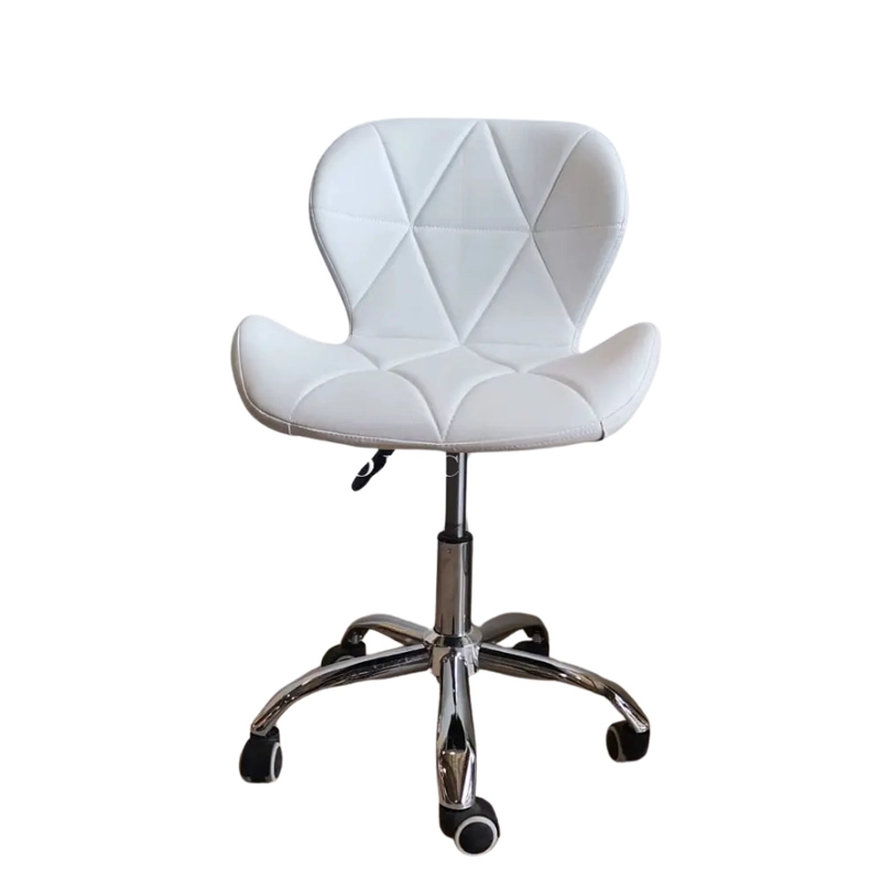 SILLA MARIPOSA DE ESCRITORIO BLANCA - 2