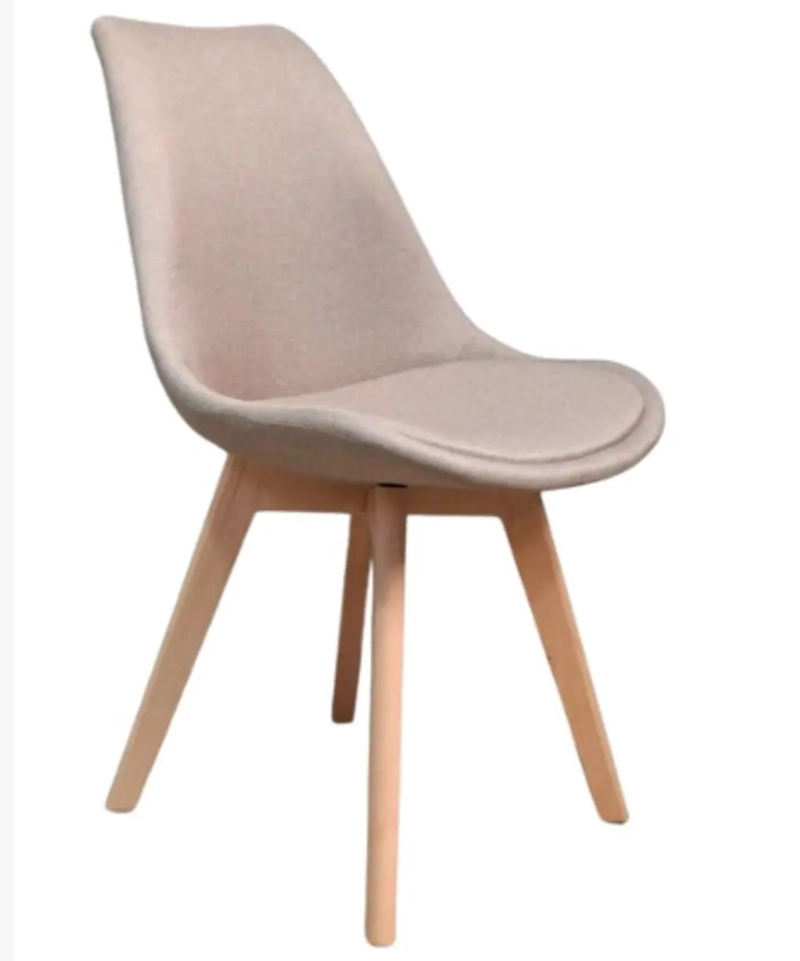 PACK 4 SILLAS TULIP LINO BEIGE - 2