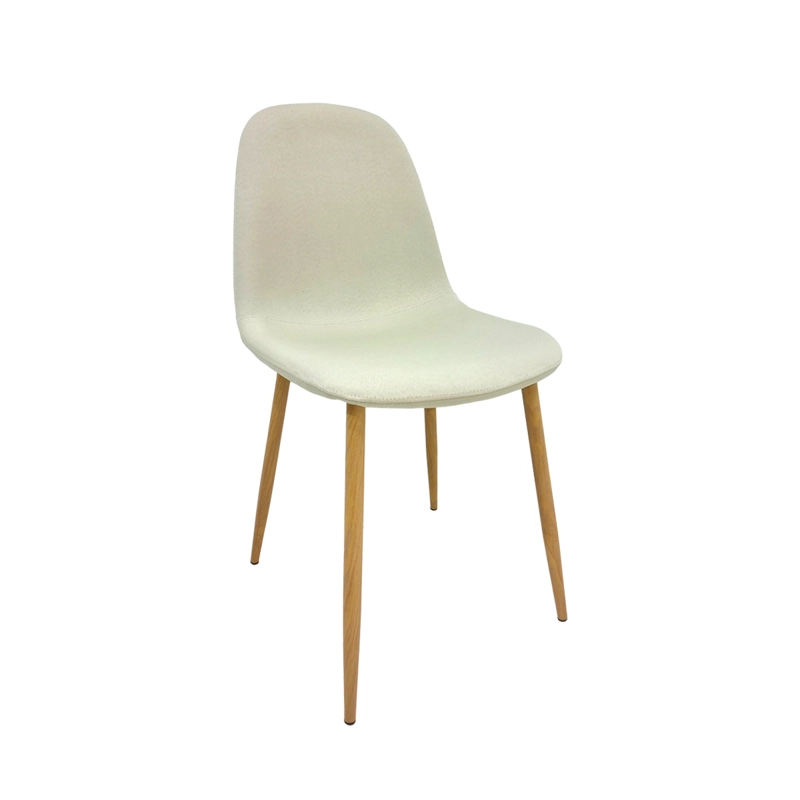 PACK 6 SILLAS SCOOP LINO WOOD BEIGE - 2