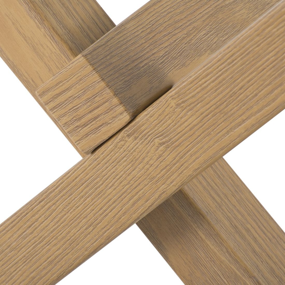 COMEDOR MEDLOCK 140X90CM + 4 SILLAS MARIPOSA ECOCUERO WOOD BEIGE - 4