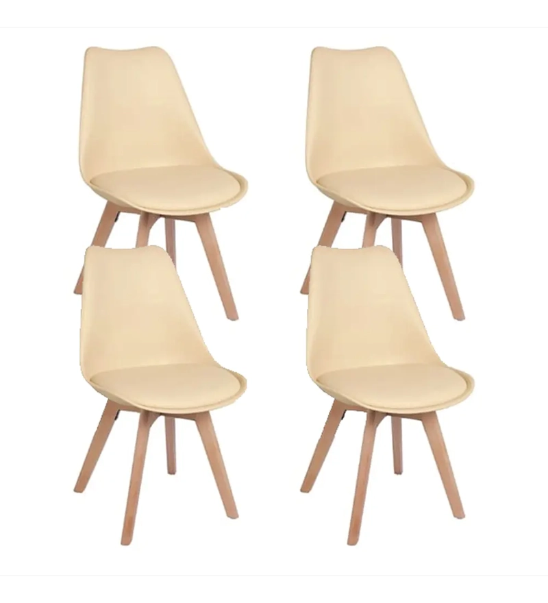 PACK 4 SILLAS TULIP ACOLCHADAS - 1
