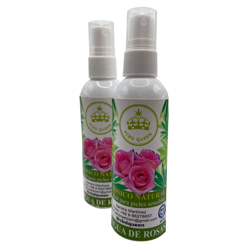 TÓNICO NATURAL ROSTRO Y CUELLO RIPLEY 100 ML AGUA DE ROSAS CON CBD - 2