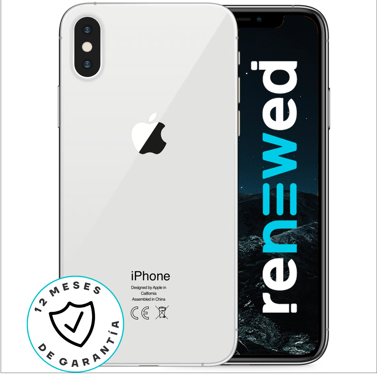 IPHONE X 64 GB SILVER - REACONDICIONADO - 1
