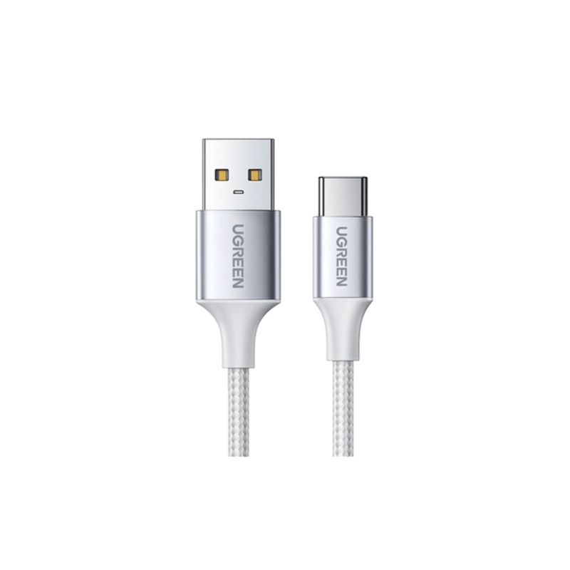 UGREEN CABLE USB-C A USB 2.0 A TRENZADO 1M BLANCO - 4