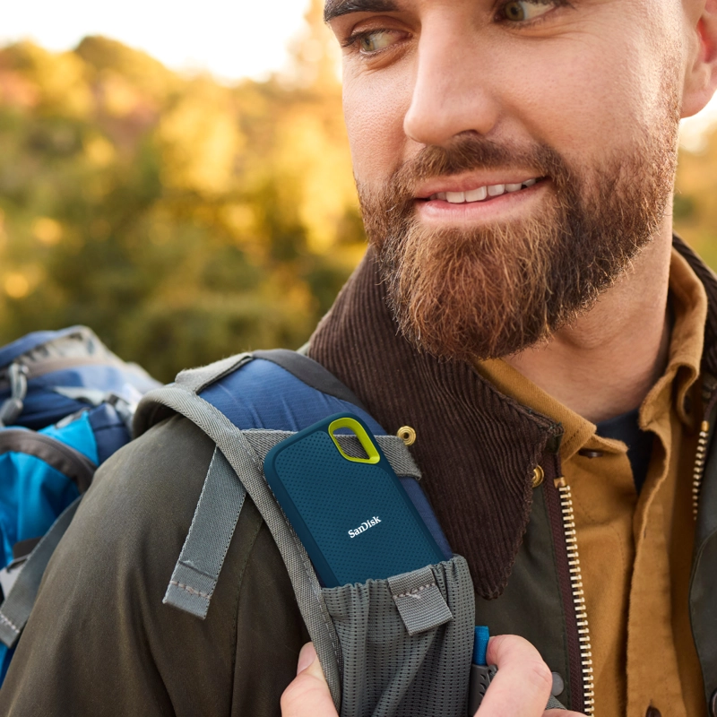 SANDISK SSD EXTREME PORTABLE 2TB AZUL - 7