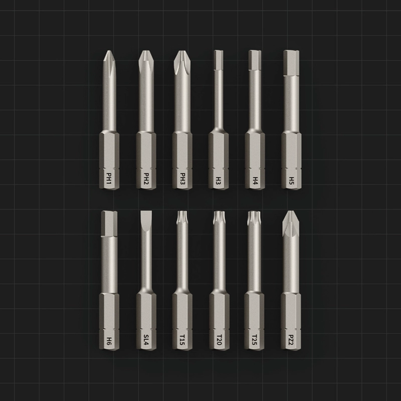 HOTO KIT DESTORNILLADOR ELE CTRICO 3.6V 12 PIEZAS - 4