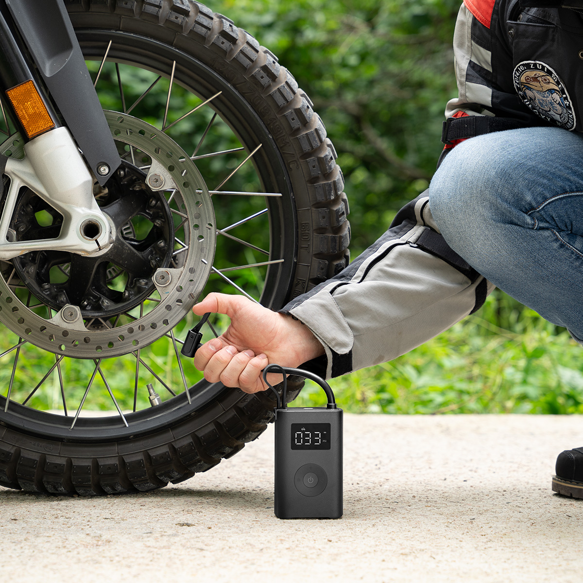 HOTO COMPRESOR DE AIRE ELE CTRICO ADV - 4