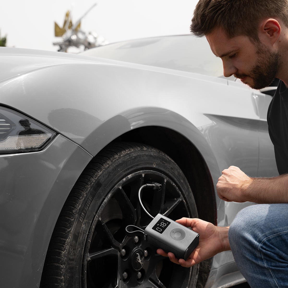 HOTO COMPRESOR DE AIRE ELE CTRICO ADV - 7