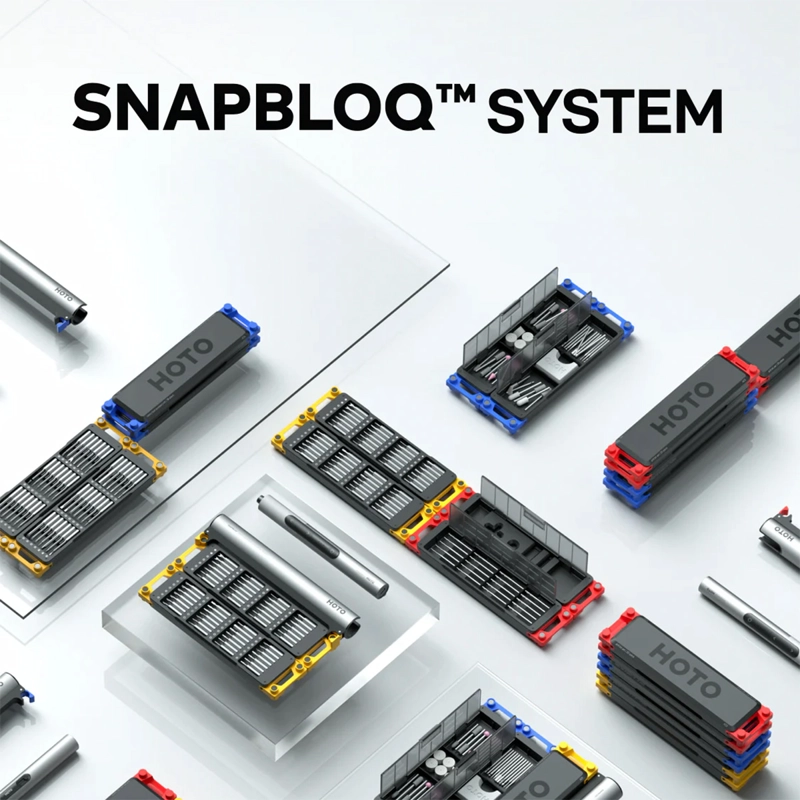 HOTO MINI TALADRO ELE CTRICO SNAPBLOQ D-A03 20 PIEZAS - 5