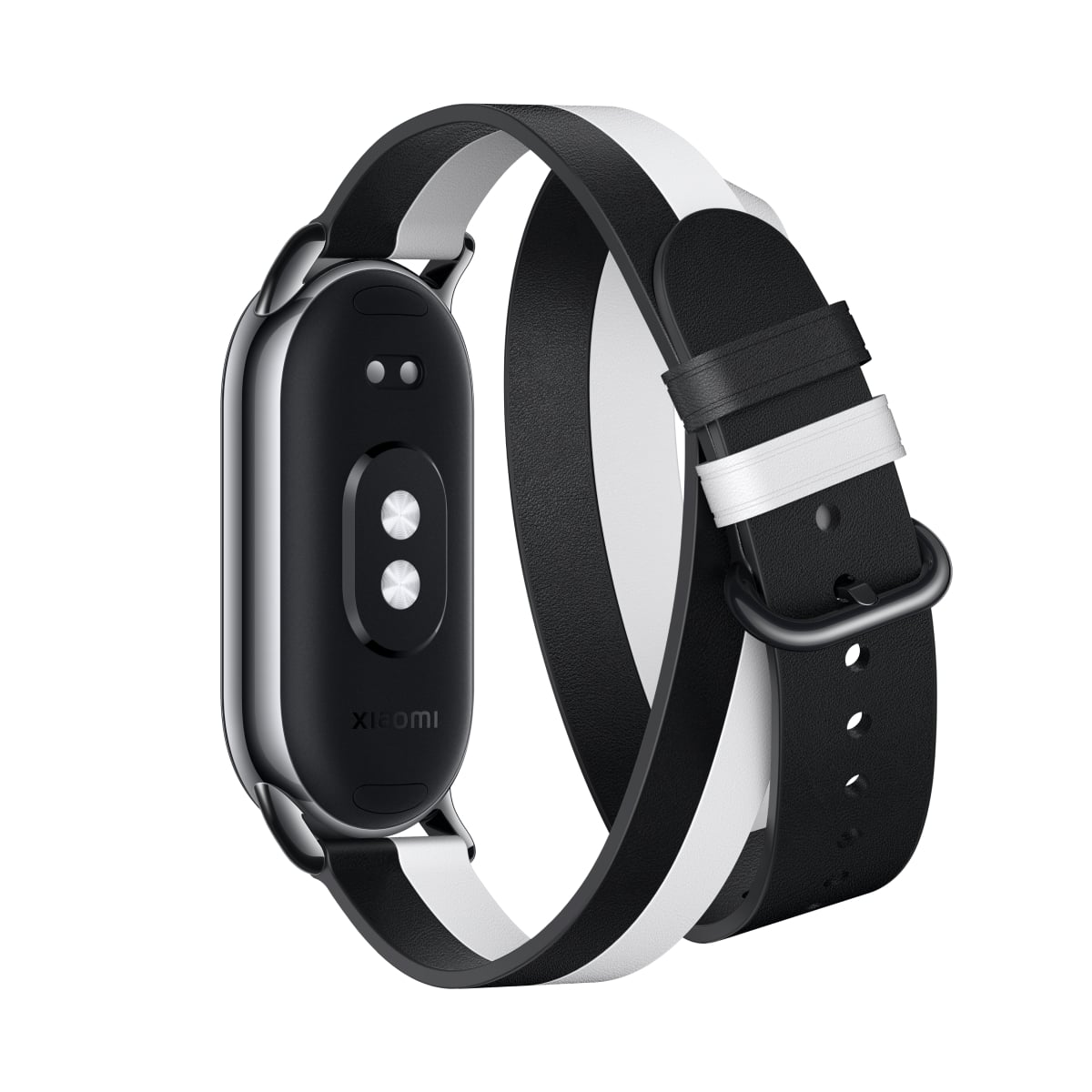 CORREA XIAOMI SMART BAND 8 STRAP BLACK AND WHITE - 3