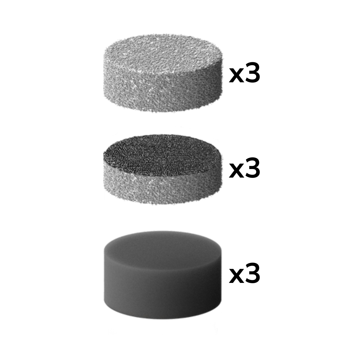 HOTO CABEZALES PARA CEPILLO ELE CTRICO DE COCINA - 9 PIEZAS - 3