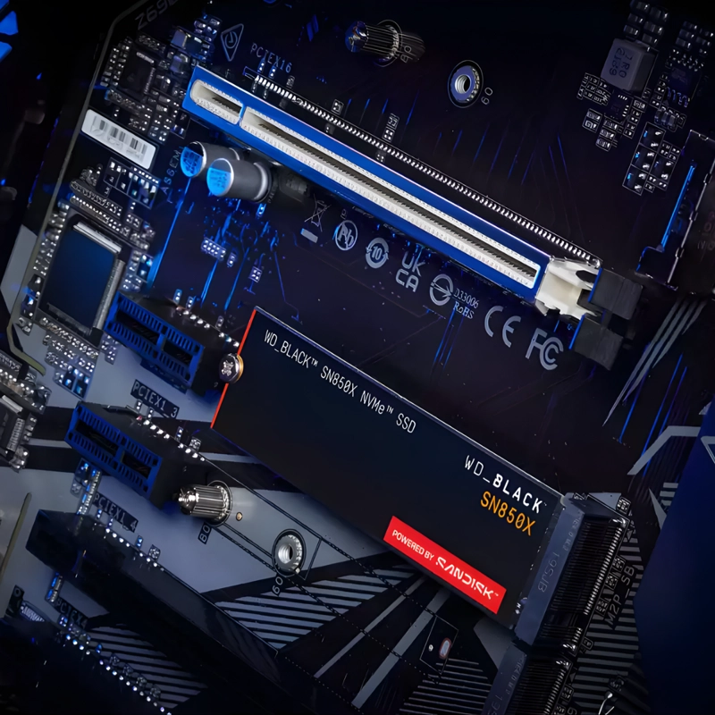 DISCO DURO INTERNO SSD WD BLACK SN850X 1TB NVME - 4