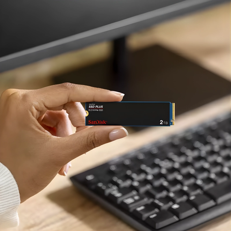 DISCO DURO INTERNO SSD SANDISK PLUS 500GB NVME - 3