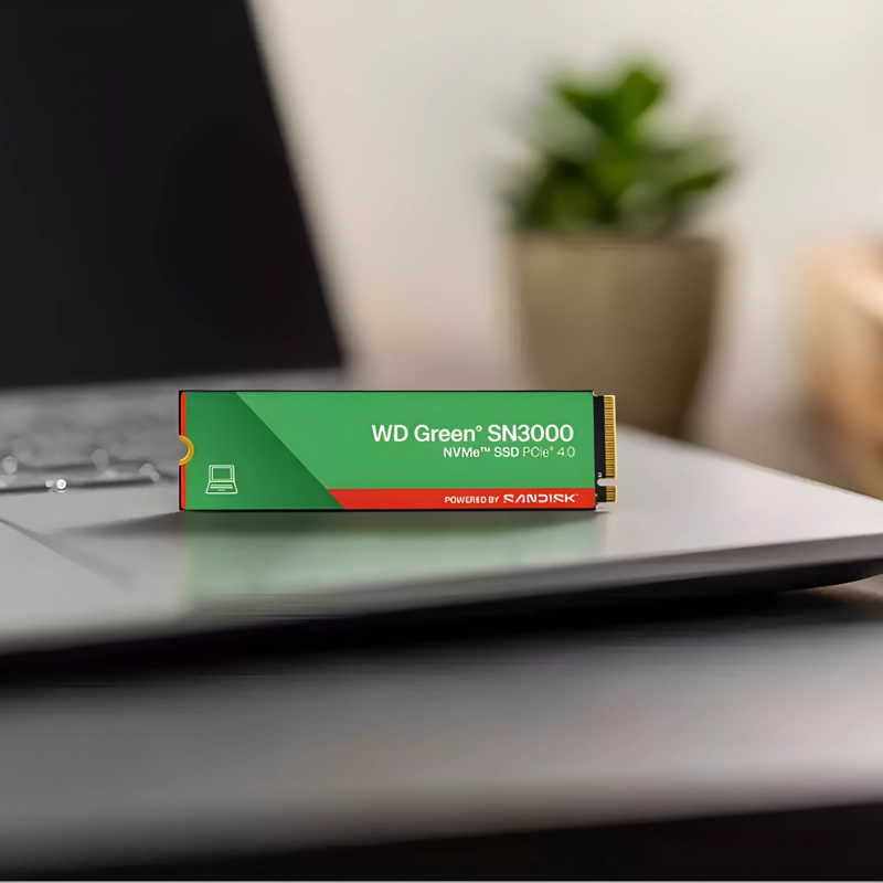 DISCO DURO INTERNO SSD WD GREEN SN3000 1TB NVME - 3