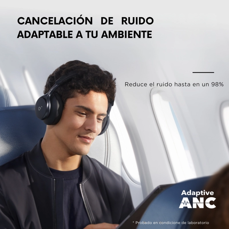 AUDIFONO OVER EAR NOISE CANCELLING SPACE ONE SOUNDCORE - 7