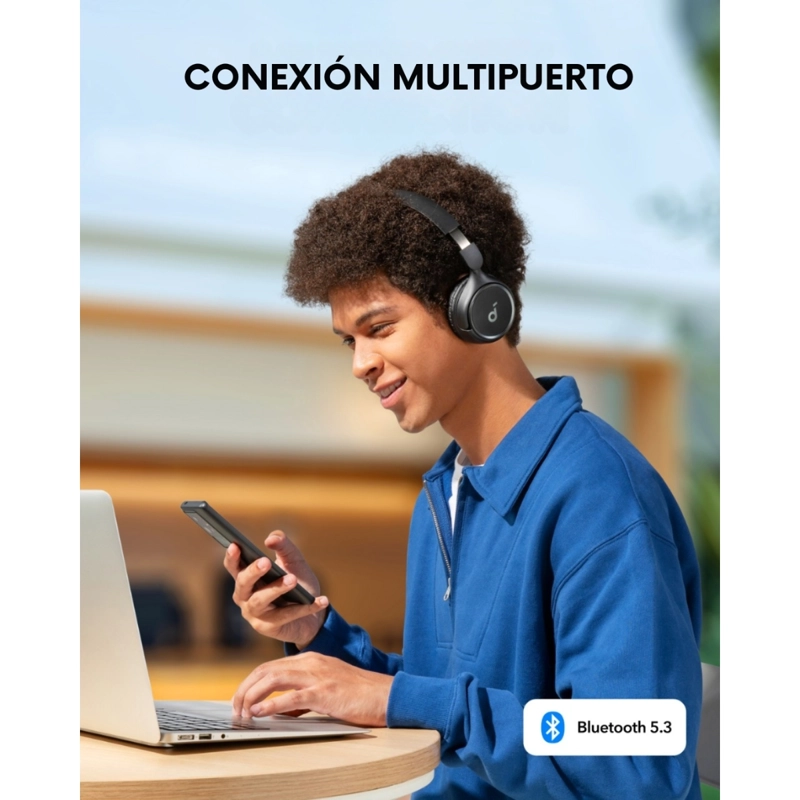 AUDIFONO ON EAR H30I SOUNDCORE NEGRO - 7