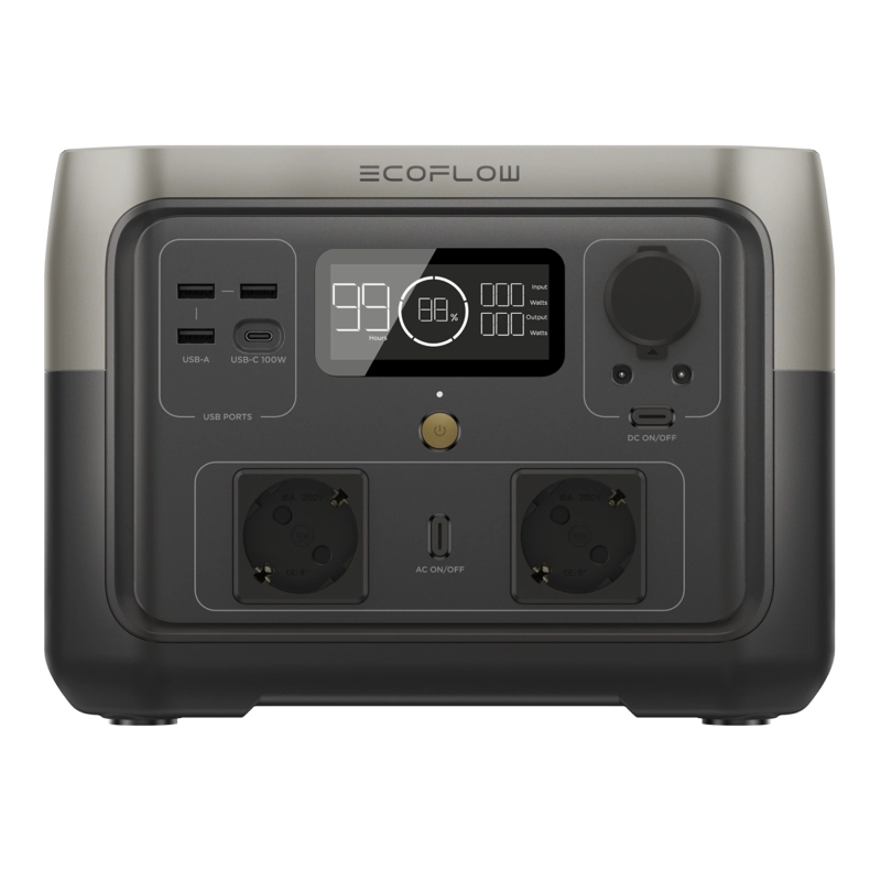 GENERADOR ECOFLOW RIVER 2 MAX 500W 512WH - 1