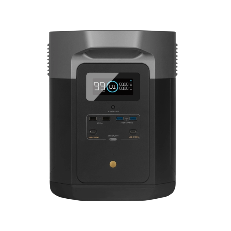 GENERADOR ECOFLOW DELTA 2 MAX 2400W 2048WH - 1