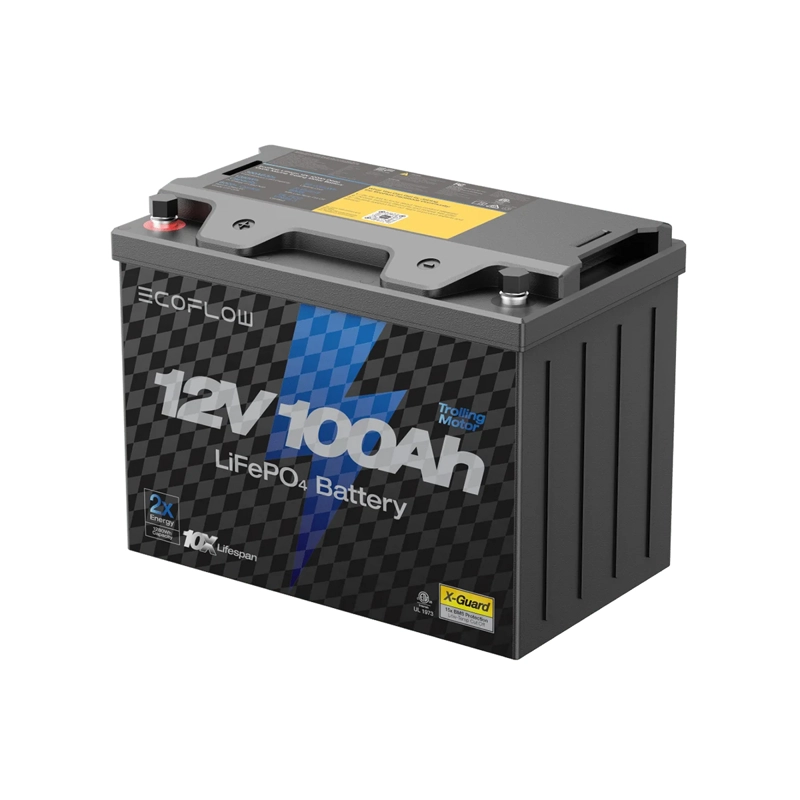ECOFLOW BATERIA DE LITIO 12V 100AH PARA MOTOR ELE CTRICO - 1