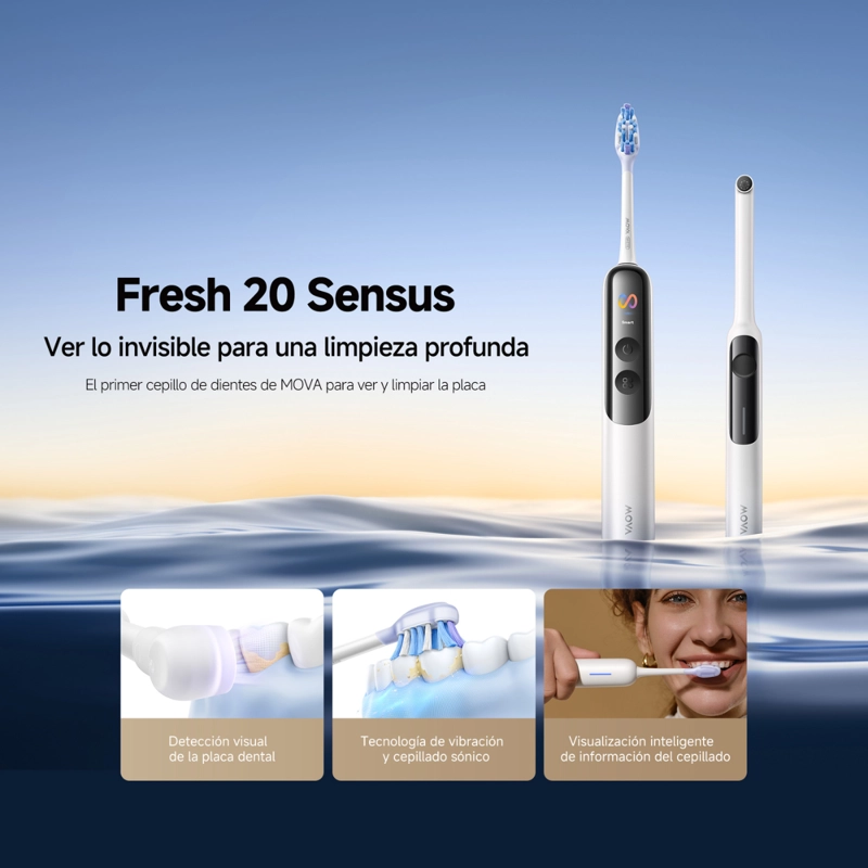 CEPILLO DENTAL INTELIGENTE CON SENSOR FRESH 20 SENSUS - 2