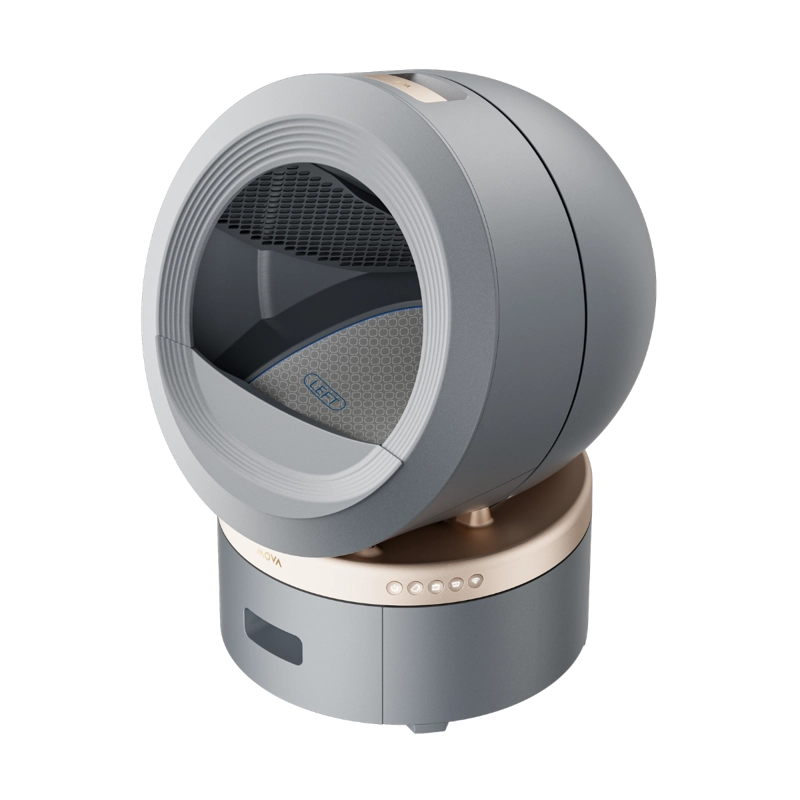 ARENERO INTELIGENTE PARA MASCOTA MOVA LR10 PRIME GRIS - 1