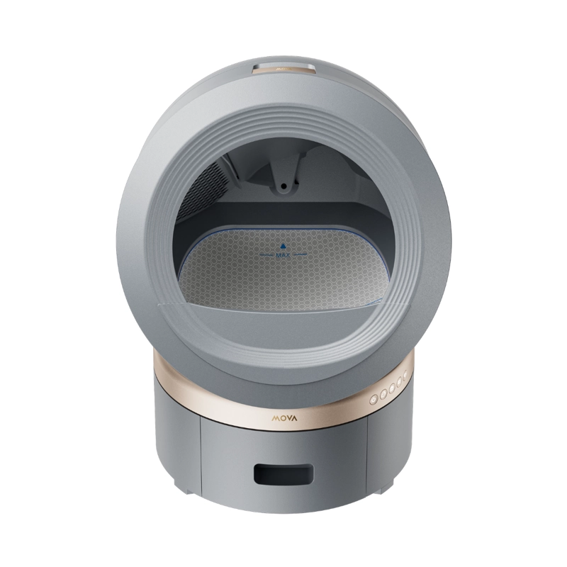 ARENERO INTELIGENTE PARA MASCOTA MOVA LR10 PRIME GRIS - 2