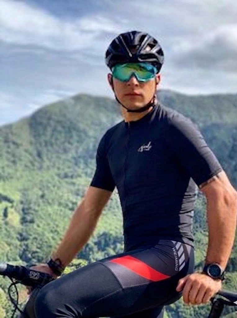 CALZA CICLISMO UNISEX IMPORTADORA RUTA E MONTAÑA SPA CON ACOLCHADO - 3