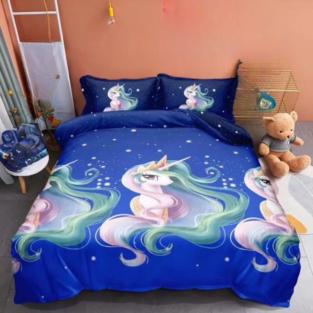 CUBRECAMA MULTICOLOR QUILT VERANO 1.5 PLAZA - 1