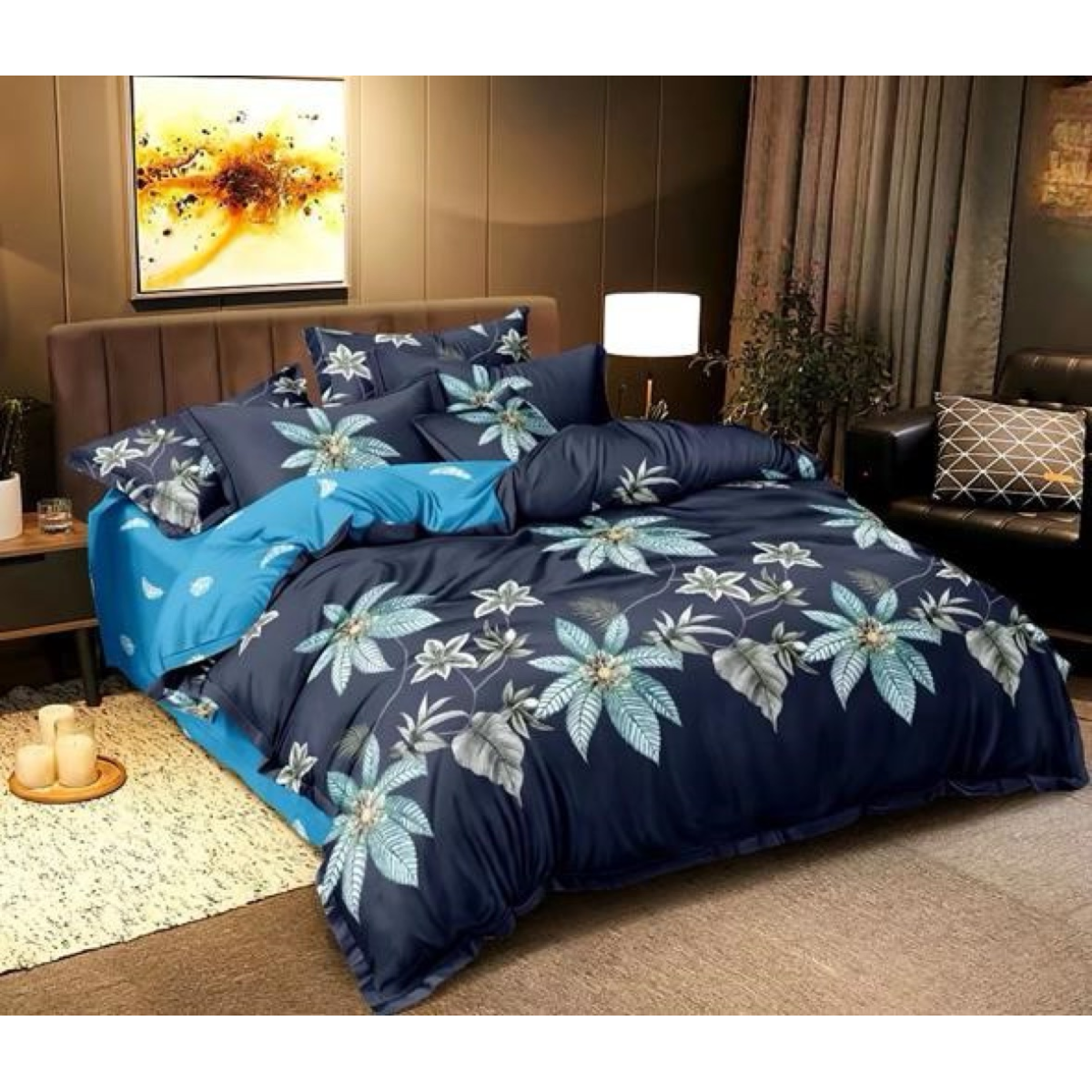 CUBRECAMA MULTICOLOR QUILT VERANO 1.5 PLAZA - 1