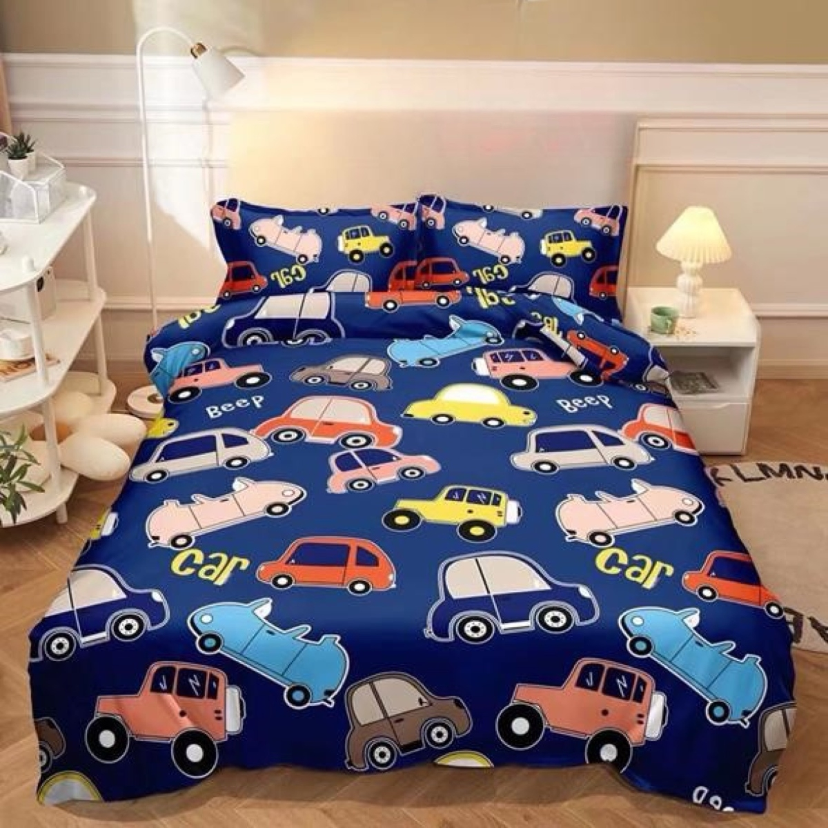 CUBRECAMA MULTICOLOR QUILT VERANO 1.5 PLAZA - 1