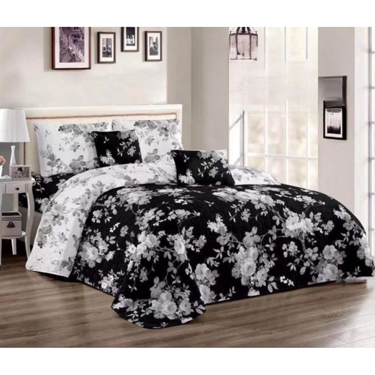 CUBRECAMA MULTICOLOR QUILT VERANO 1.5 PLAZA - 1