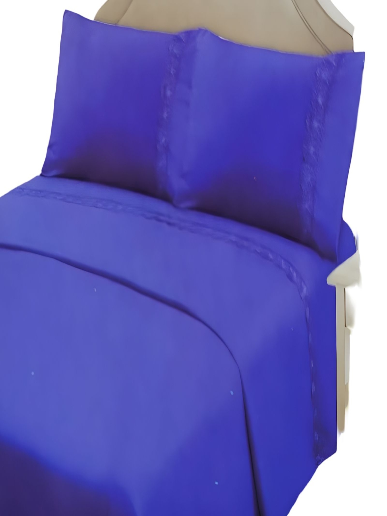 SET SÁBANAS KING 144 HILOS POLIALGODÓN MULTICOLOR LISO - 2