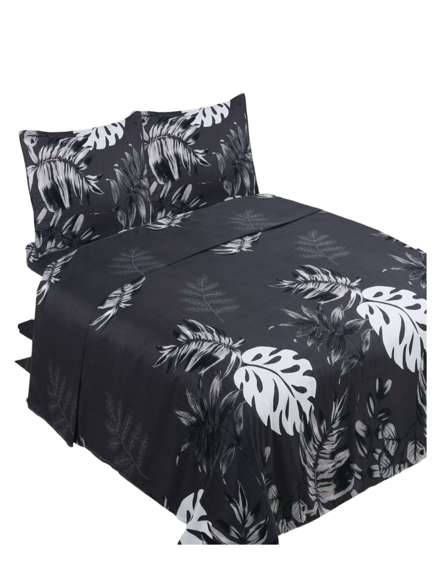 SET SÁBANAS 1.5 PLAZAS 144 HILOS POLIALGODÓN MULTICOLOR LISO - 1