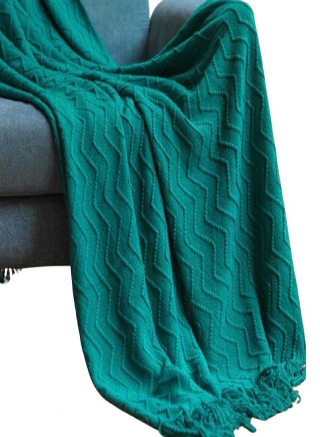 Gaveno Cavailia Coperta In Finta Pelliccia Di Visone Per Divano E Letto - Super Morbida, Leggera E Calda - Colore Rosso, Dimensioni Single 127x152 Cm